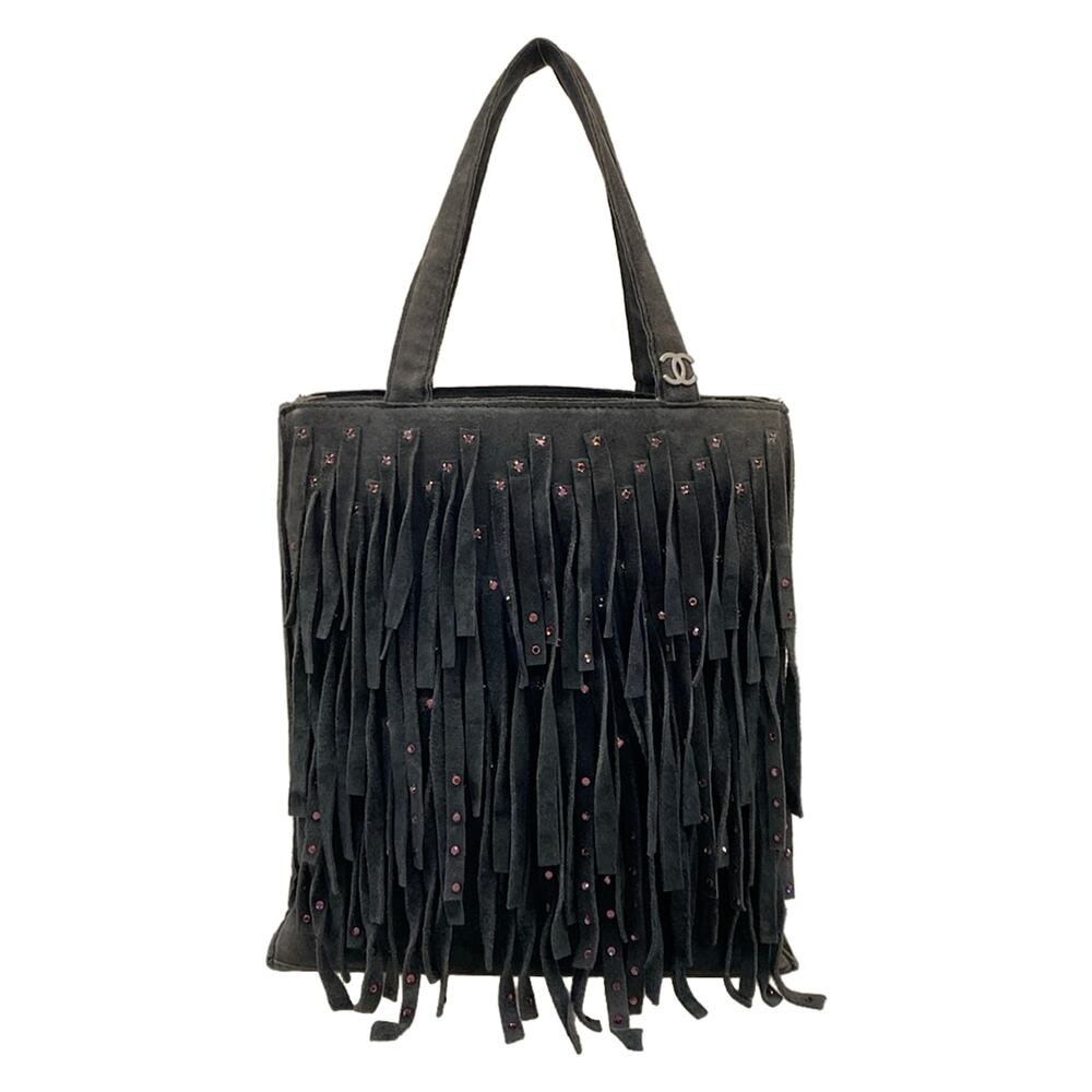 Chanel Handbag Suede Color Stone